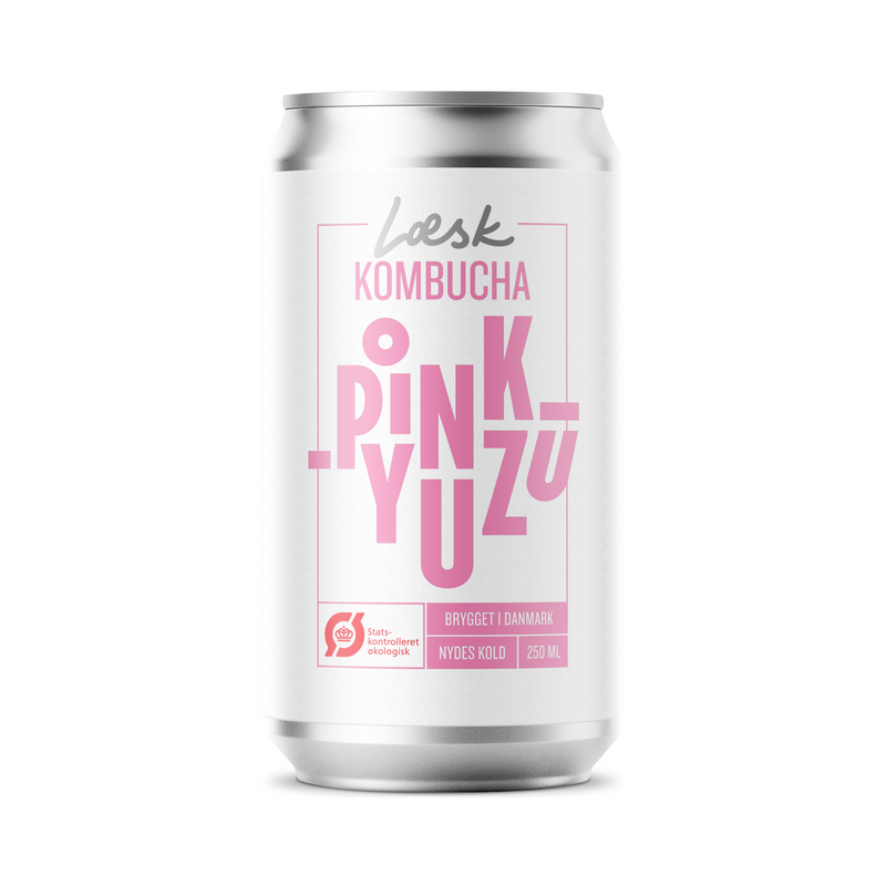 Læsk Pink Yuzu Kombucha 250 ml